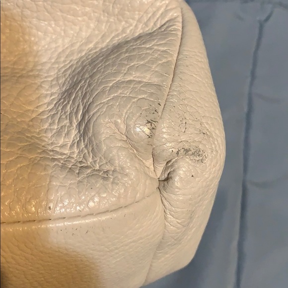 Sold another site —Coach Cream Leather Handbag - Picture 12 of 16